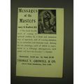 1902 Thomas Y. Crowell & Co. Publishing Ad - Me...