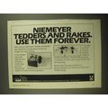 1987 Krone Niemeyer Tedders and Rakes Ad - Use ...