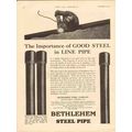 BETHLEHEM STEEL COMPANY 1930 importance good li...