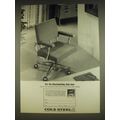 1963 Cole Steel Chairs Ad - For the discriminat...