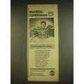 1963 Capitals United Western Region British Railways Ad - I can take it easy
