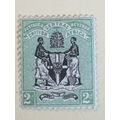 British Central Africa 1896 2d Black & Green Mo...