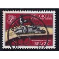 Belgium 1967 Cluter Pistol 2f Fine Used SG 2206...