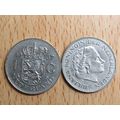 Netherlands 1967 1 Guilden Coin