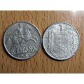 Spain 1953 Franco 10 Centiomos Coin
