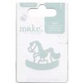 Cut & Make. Rocking Horse Die Set. Die Cutting ...