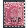 Patiala (Indian Convention States) 1903 SG38 1a...