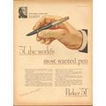 parker pen company 1947 hand alfred lunt 51 mos...