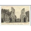 Somerset GLASTONBURY Ruins Postcard by Stengel ...