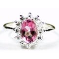 Pure Pink Topaz, 925 Sterling Silver Ring, SR235