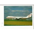 Aviation ROYAL AIR MAROC BOEING 747 Postcard by...