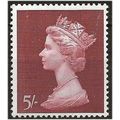1969 SG788 5/- Crimson Lake Mounted Mint . .. .