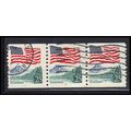Used 2280a 25c U.S. Flag Fine PNC 13/3 PA2881