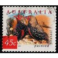 Australia 2001 Bird 45c Used P&S Stamp Painted ...
