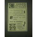 1900 American Bicycle Co. Clipper Bicycles Ad