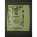 1900 American Bicycle Co. Cleveland bicycles Ad