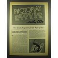 1940 Photoplay Magazine Ad - Combined with Movi...