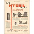 DOHENY STONE DRILL COMPANY 1931 Hydril outfits ...