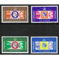 St. Lucia 1977 Silver Jubilee set 4v SG443-446 MM