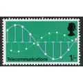 1969 Post Office Technology 1/- Emerald Lavende...