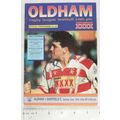 1993 programme Oldham v. Sheffield