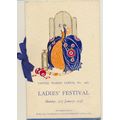 United Wards' Lodge Ladies Festival Program 1938