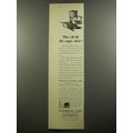 1952 National Life Insurance Company Ad - Who will fill this empty chair?