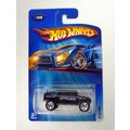 Hot Wheels Humvee #148 Black Die-Cast Police Tr...