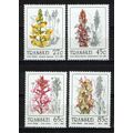 South Africa Transkei 263-266 MNH Orchids Plant...
