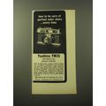 1960 Yashica YM35 Camera Ad - How to be sure of perfect color shots ..every time
