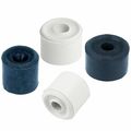 WHITE/BLACK Rubber Door Stop SMALL-LARGE Floor ...