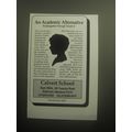 1993 Calvert School Ad - An Academic Alternativ...