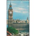 Big Ben, Westminster, London, c.1950s - A V Fry...