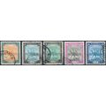 Camel Postman: 5 Values - Sudan 1948 - FH - SG ...
