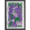 FRA 2012 (60c)(S/A) 'FLOWERS - VIOLETS ' FINE U...