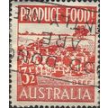 AUSTRALIA, Food Production, Beef, red 1953, 3½d...