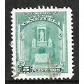 VENEZUELA 1940 5c GREEN MONUMENT AND URN SG 738...