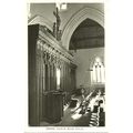 Suffolk OFFORD CHURCH Rood Screen Postcard (Har...
