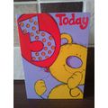 Age 3 Birthday Card - 3 Today -18