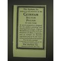 1903 Gorham Silver Polish Ad - Call Attention To