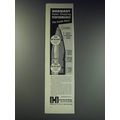 1963 Hornady Bullets Ad - Hornady game-stopping performance