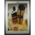 1986 Johnnie Walker Black Scotch Ad - Gift-Wrapped