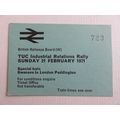British Railways TUC Industrial Relations Rally...