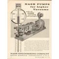 NASH ENGINEERING COMPANY 1962 pumps higher vacu...
