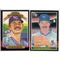 TWO 1985 Donruss Dan Quisenberry baseball cards...