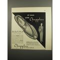 1951 Clarks Chupplees Shoes Ad - At ease with Chupplees