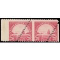 567, Mint NH 20¢ Golden Gate Diagonal Misperf E...