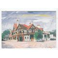 The Popinjay Hotel Rosebank Postcard Lanarkshir...