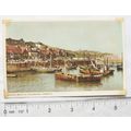 1950 postcard Fishing Boats in Folkestone Harbour