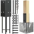 1 Pack Heavy Duty Stainless Steels U-Shape 4"X4...